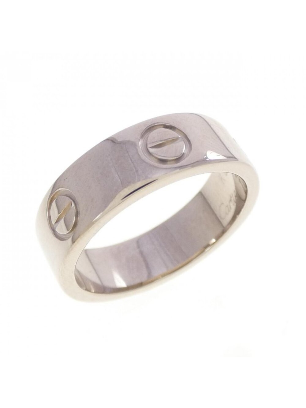 Cartier Love Ring White Gold